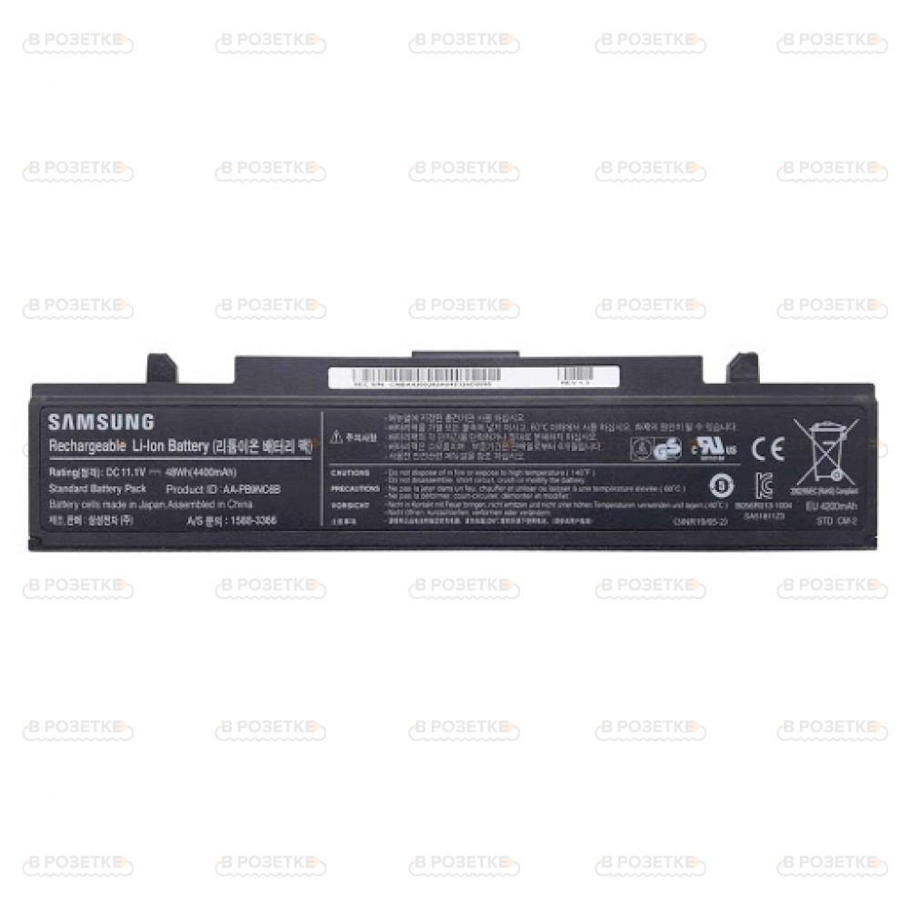 Аккумулятор для ноутбука Samsung AA-PB9NC6B / AA-PL9NC2B (11.1v / 48Wh / 4400mAh)