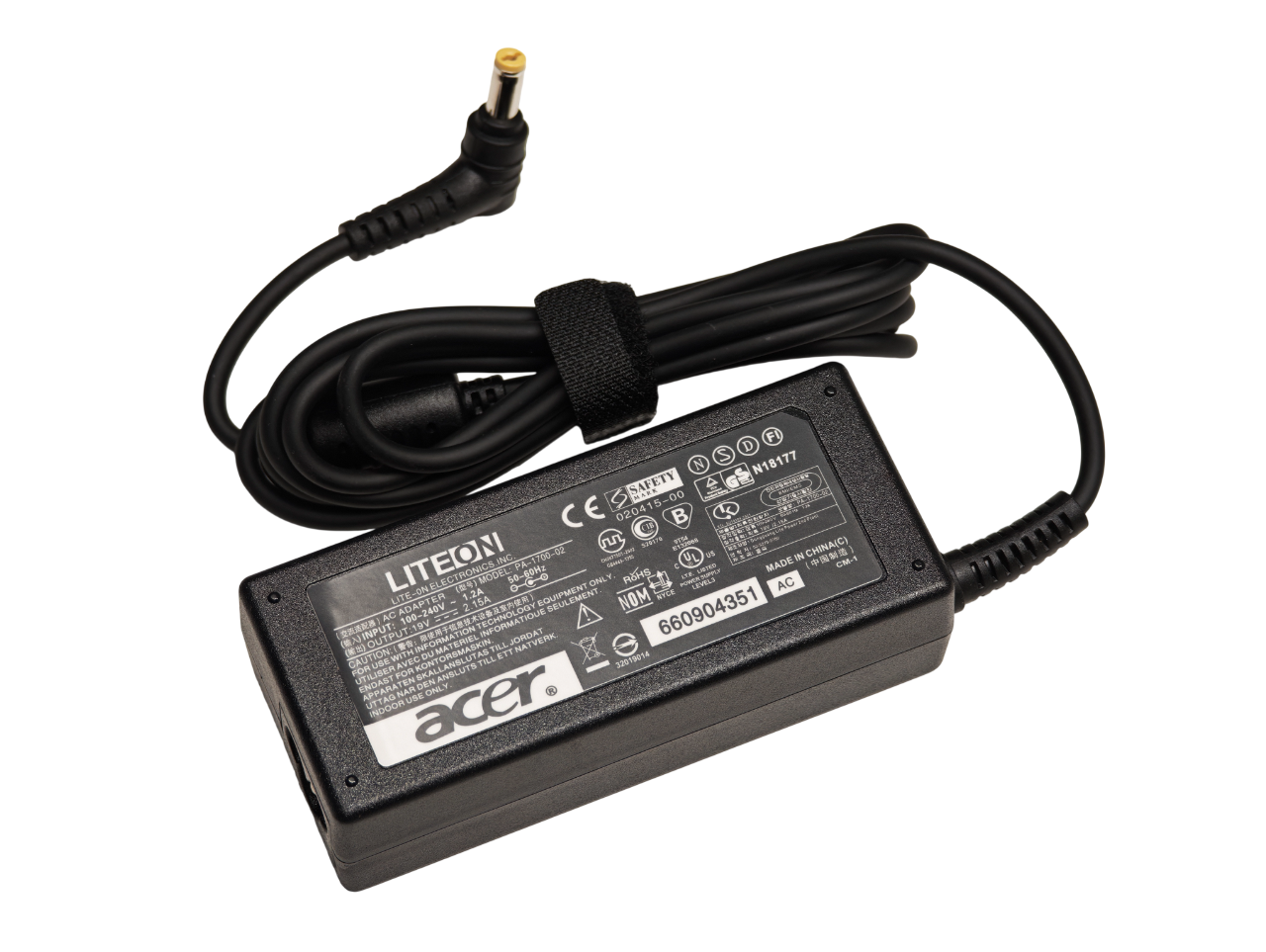 Блок питания для ноутбука Acer 19V 2.15A 40W [5.5x1.7]