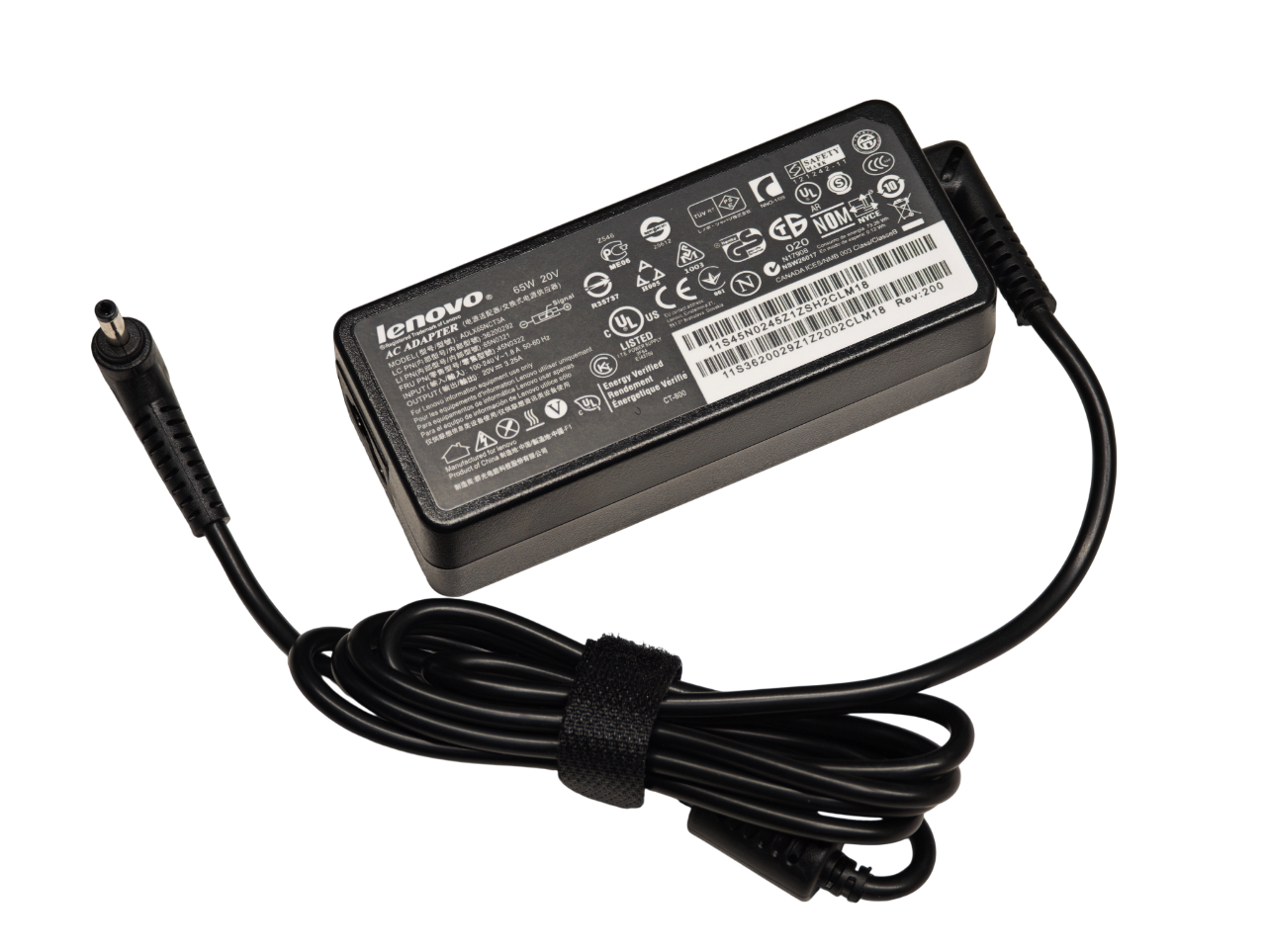 Блок питания для ноутбука Lenovo 20V 3.25A 65W (4.0x1.7) OEM