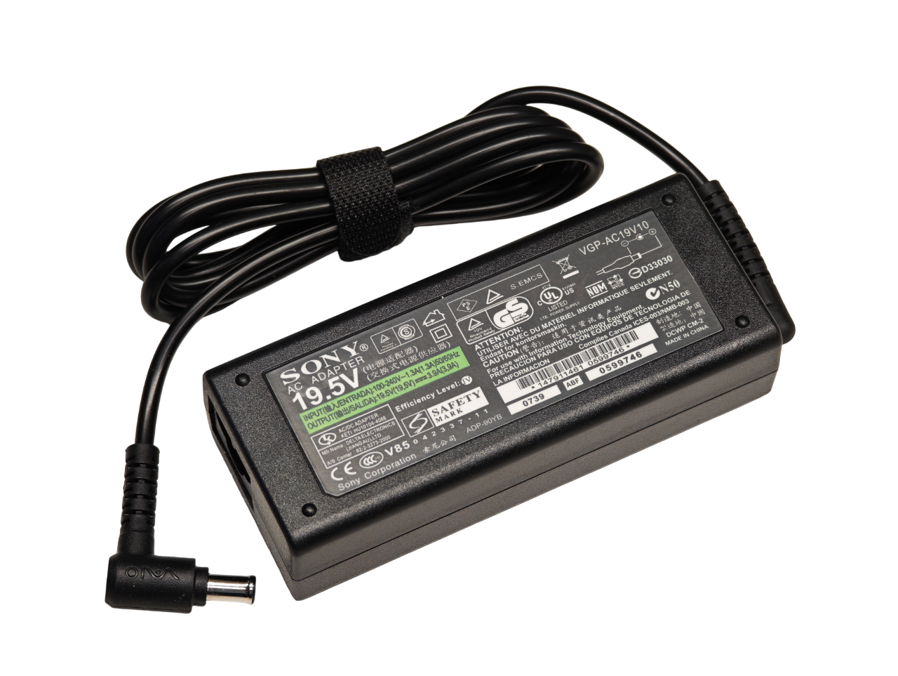 Блок питания для ноутбука Sony 19.5V 3.9A 75W (6.5×4.4)