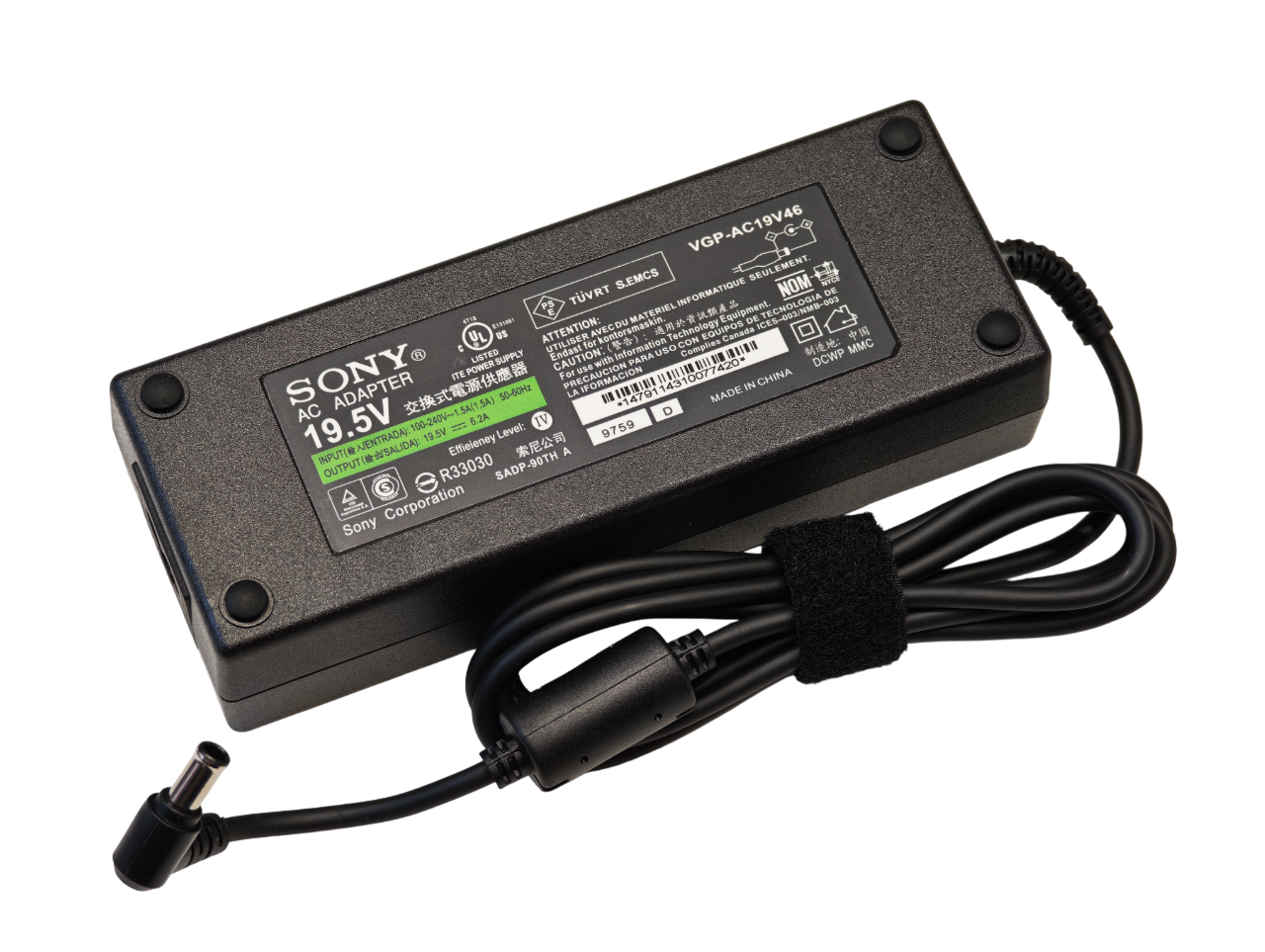 Блок питания для ноутбука Sony 19.5V 6.15A 120W [6.5×4.4]
