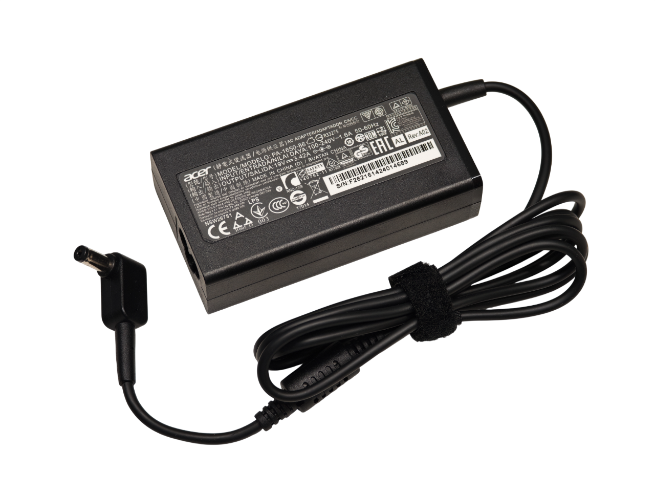 Блок питания для ноутбука Acer 19V 3.42A 65W [5.5x1.7] V2