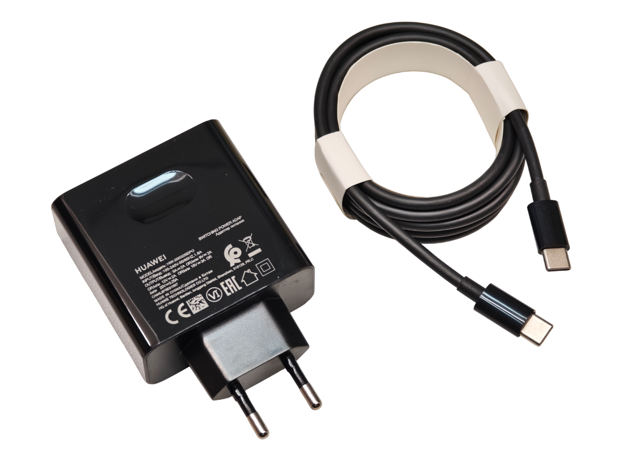 Блок питания HW-200325EP0 для ноутбука Huawei Honor Magicbook D15 D16 D14 [65W TYPE-C] Black