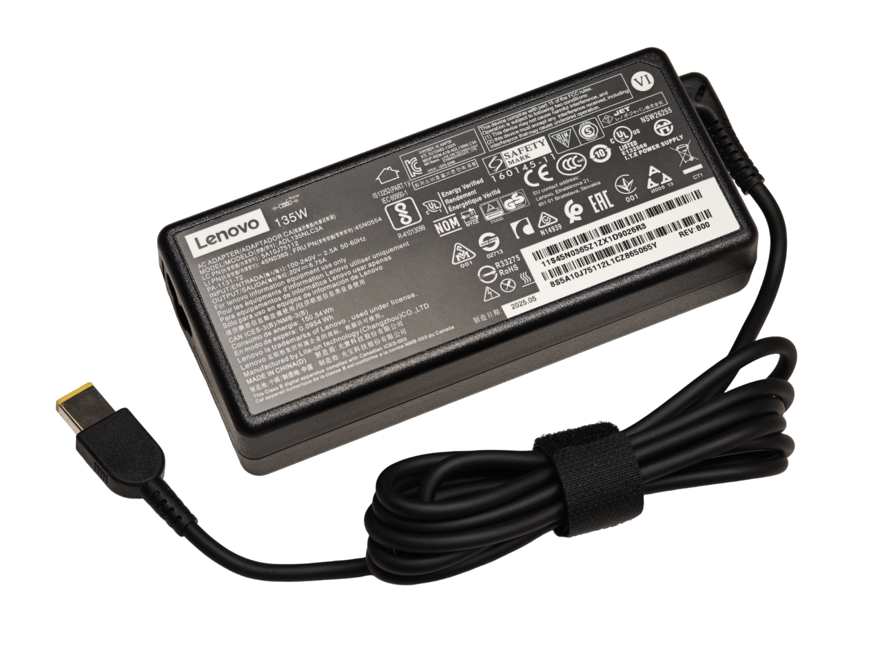 Блок питания для ноутбука Lenovo 20V 6.75A 135W [Прямоугольный разъем]