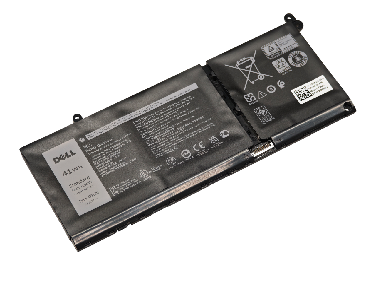 Аккумулятор G91J0 для Dell Inspiron 5415 7415 5518 Latitude 3320 3420 3520 Vostro 3511 3515