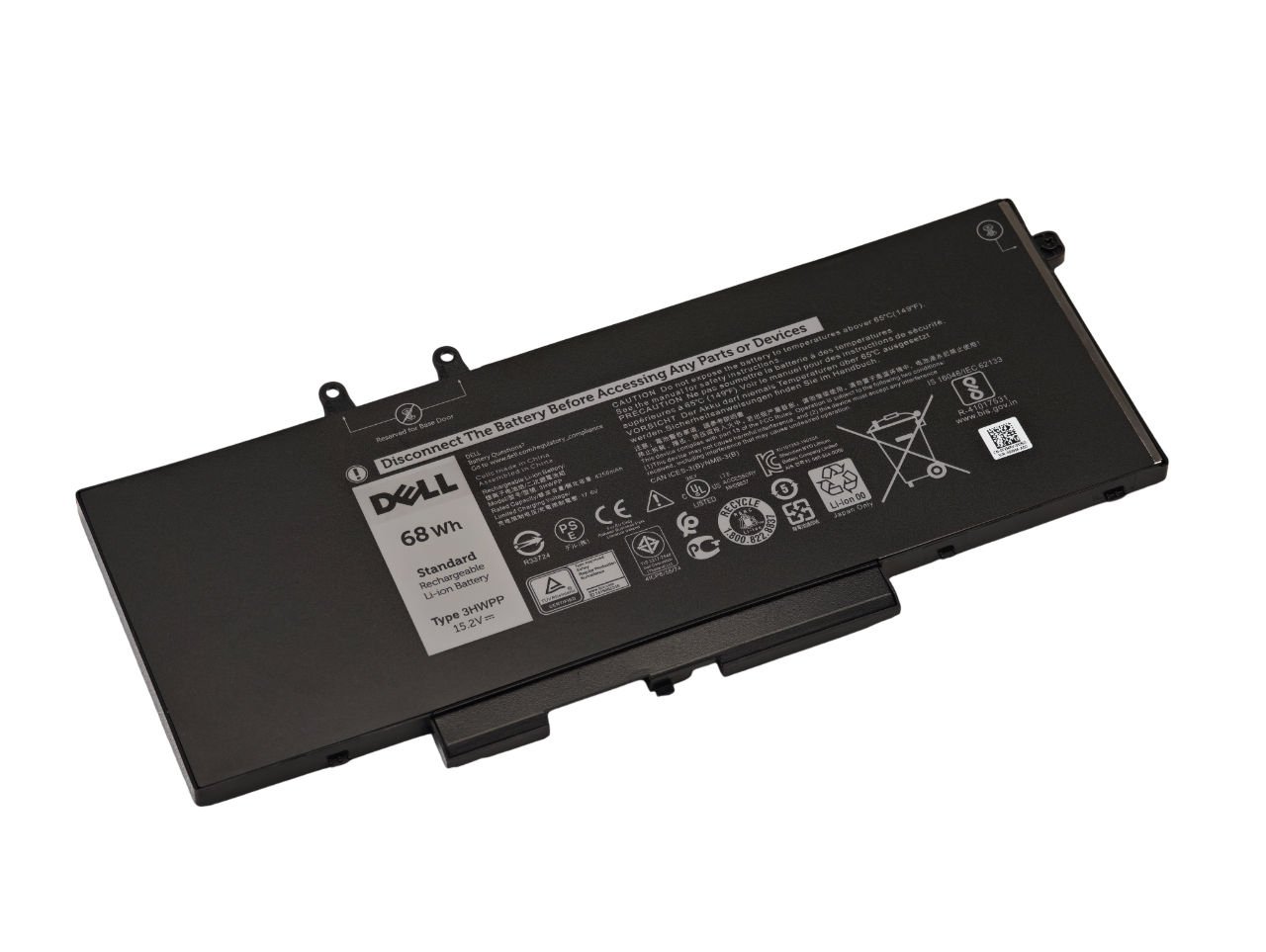 Аккумулятор 3HWPP для Dell Latitude 5401, 5410, 5411, 5501, Precision 3541