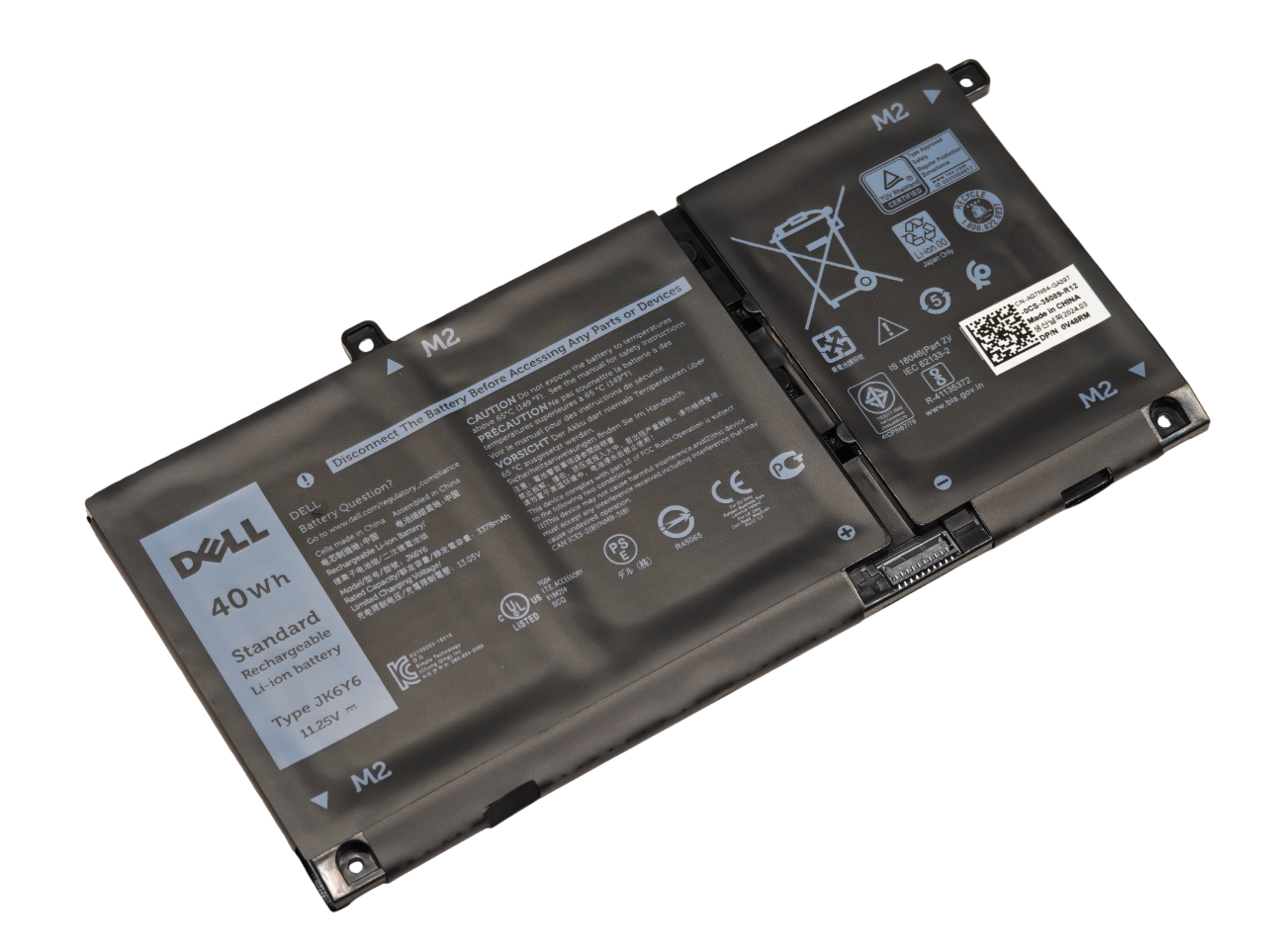 Аккумулятор JK6Y6 для Dell Latitude 3410, 3510, Vostro 5300, 5401, 5501