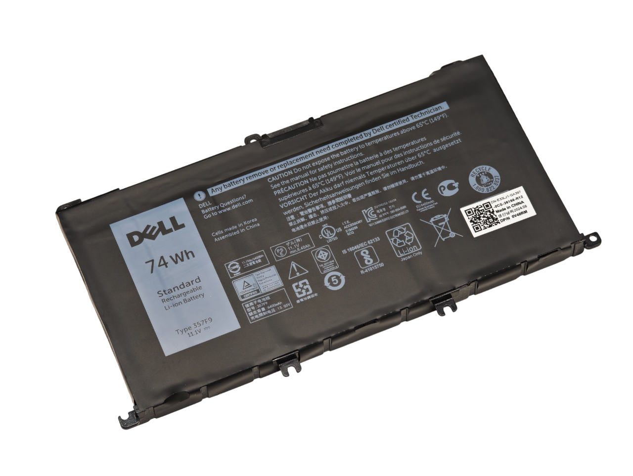Аккумулятор 357F9 для ноутбука Dell Inspiron 5577, 5576, 7559, 7566, 7567