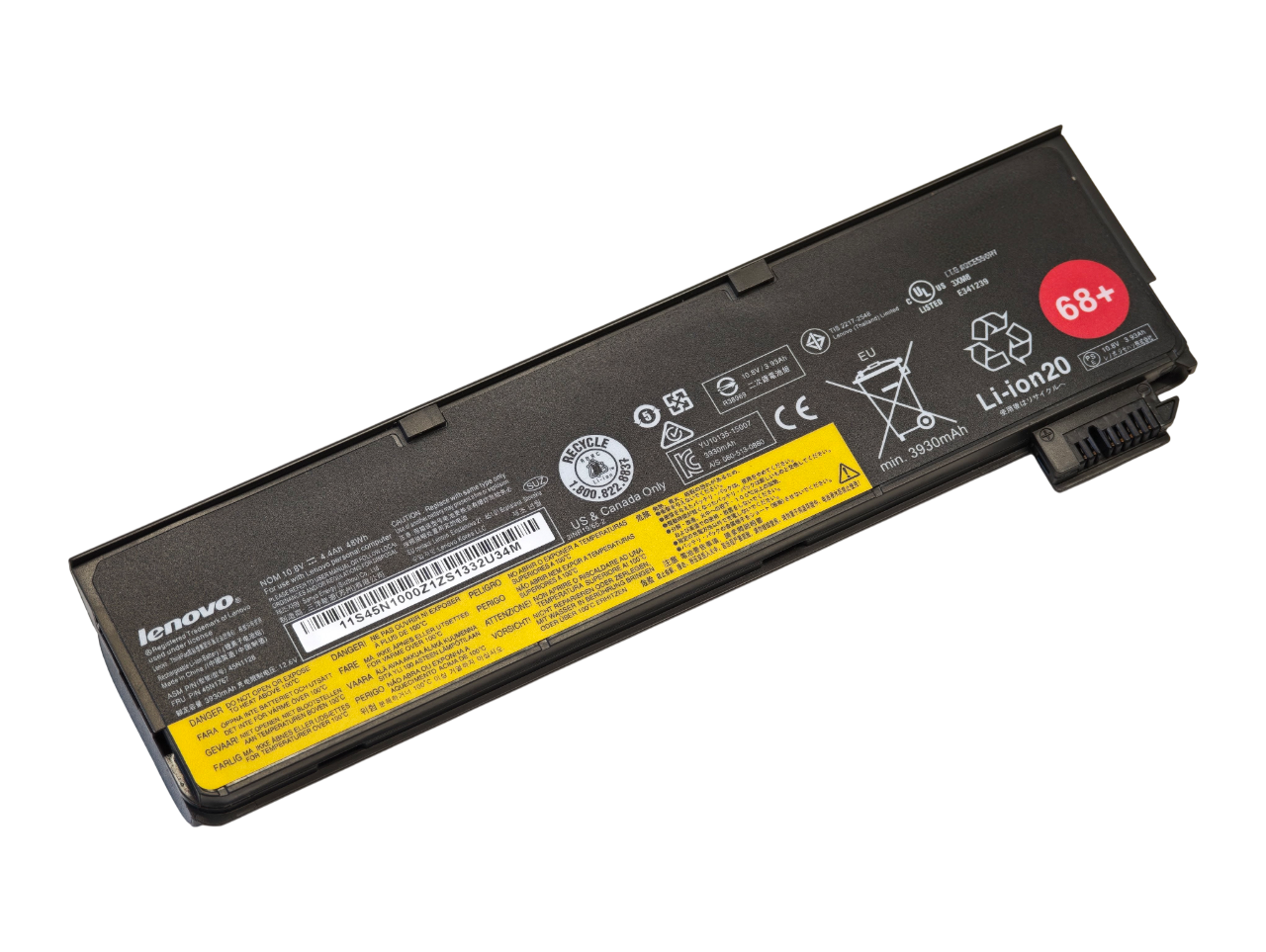 Аккумулятор для ноутбука Lenovo ThinkPad X240 X250 X260 X270 T440 T440s T550 [68+]