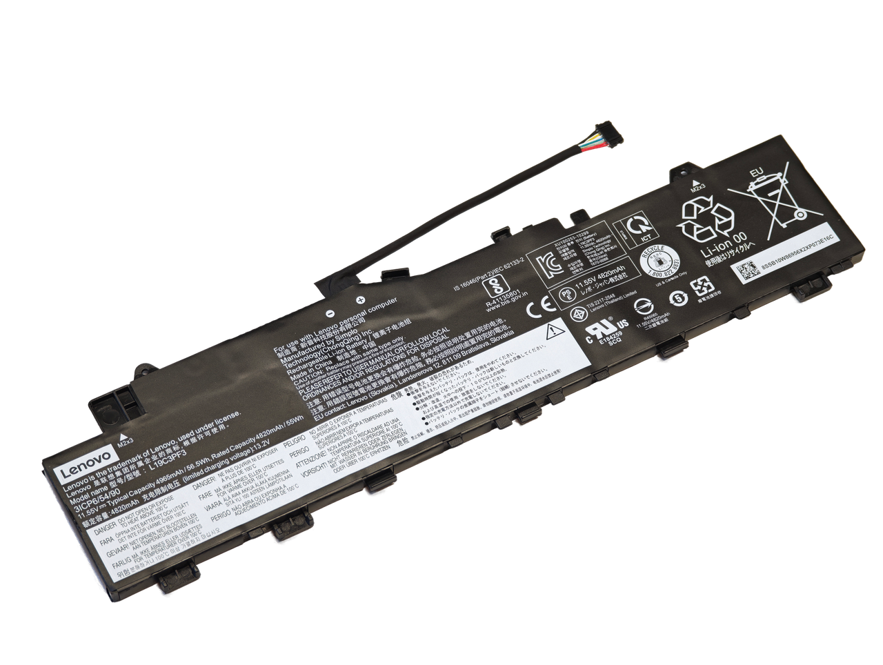 Аккумулятор L19C3PF3 для ноутбука Lenovo Ideapad 5-14IIL05