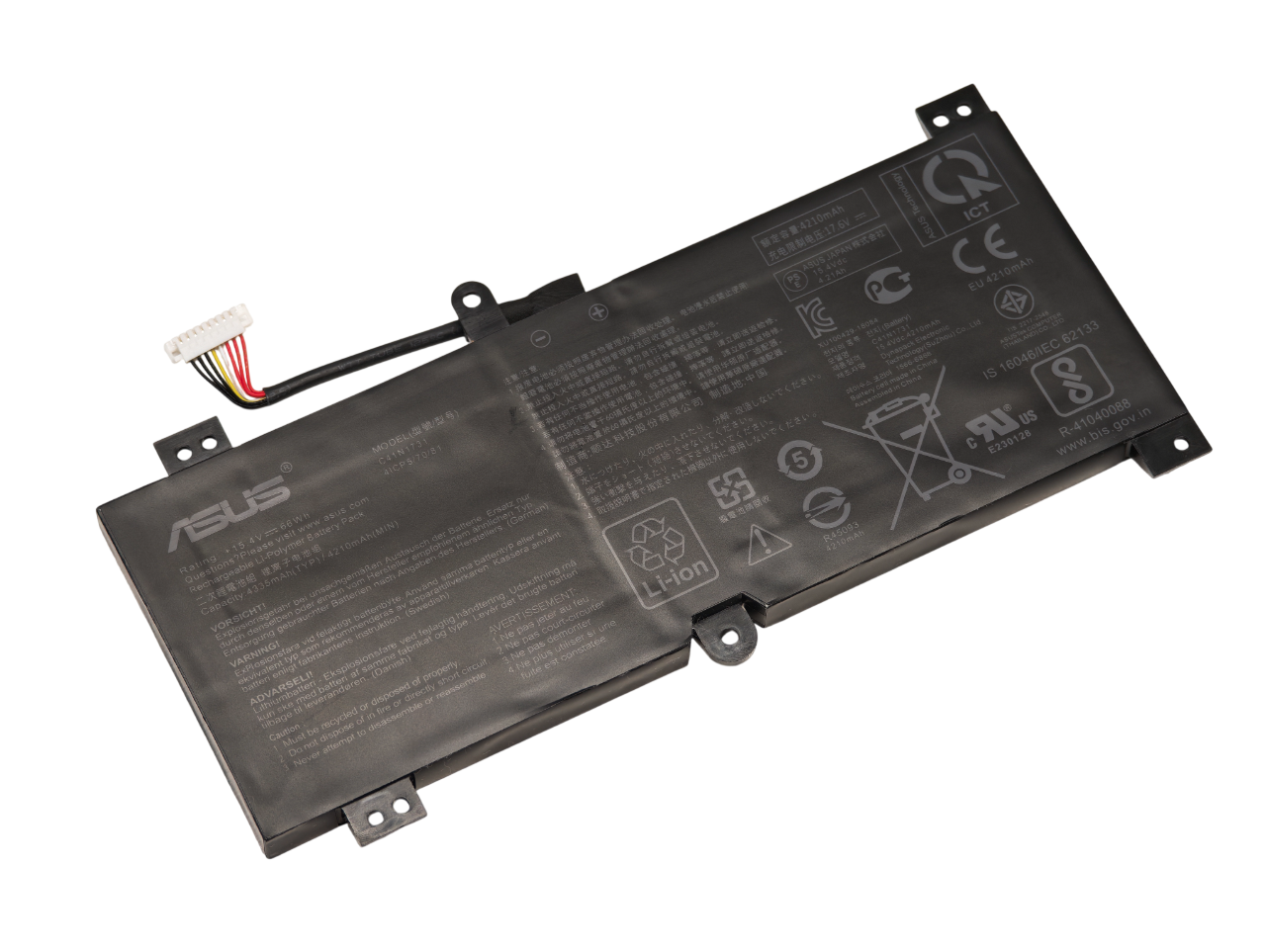 Аккумулятор C41N1731-1 для ноутбука Asus ROG Strix SCAR II GL504