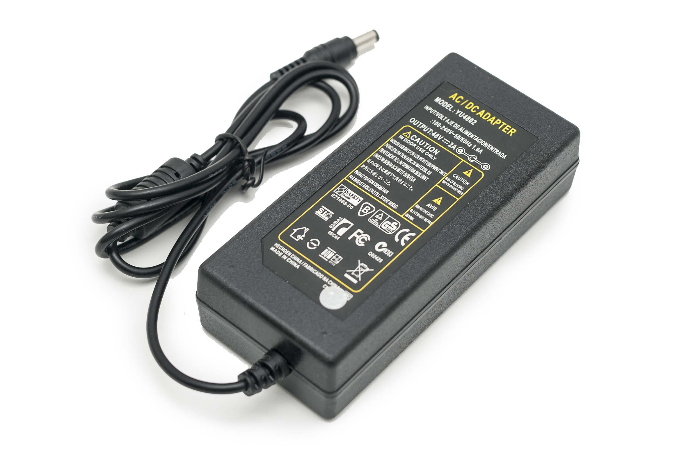 Блок питания 48V 2A 96W (5.5x2.5) YU4802 / GM-4820