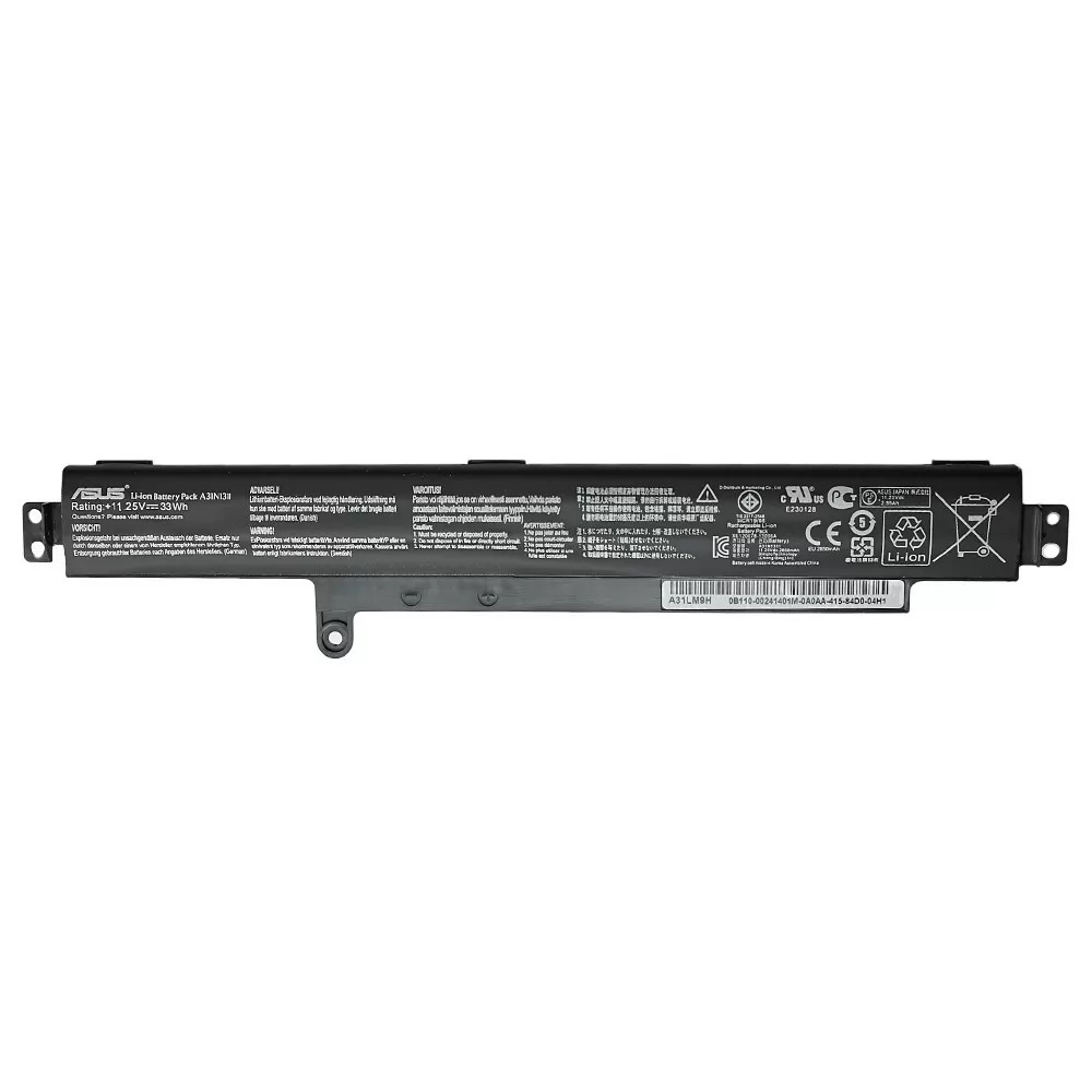 Аккумулятор A31N1311 для Asus F102BA, R103B, X102B, X102BA (33Wh)