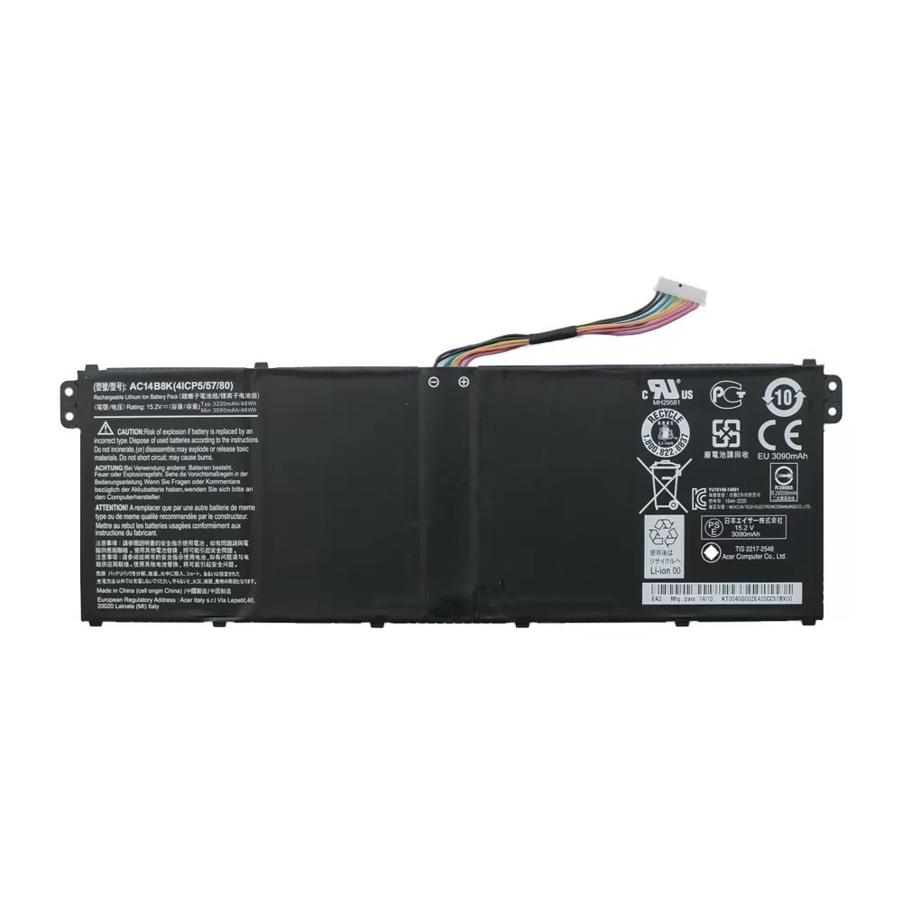 Аккумулятор AC14B8K для ноутбука Acer Aspire 3820T, 5820T