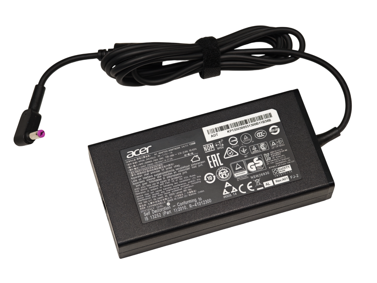 Блок питания для ноутбука Acer 19V 7.1A 135W [5.5x1.7]