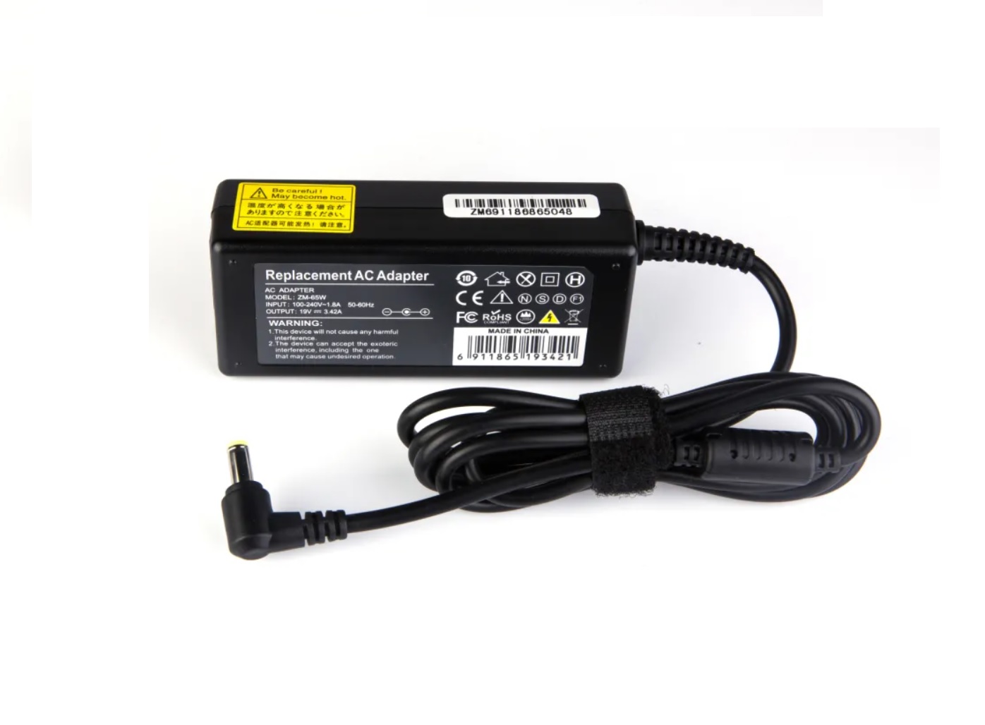 Блок питания (зарядка) для ноутбука Emachines 19V 3.42A 65W (5.5x1.7)