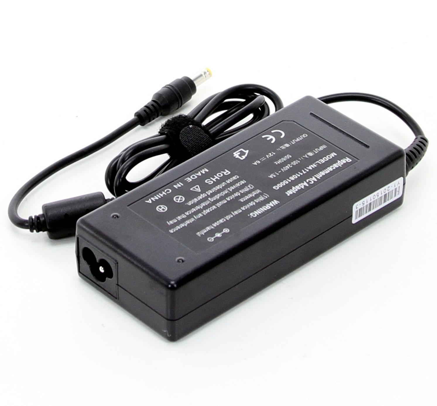 Адаптер блок питания для монитора 12V 6A 72W (5.5x2.5)