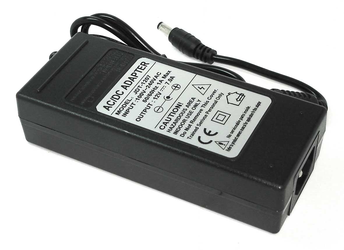 Адаптер блок питания для монитора 12V 7A 84W (5.5x2.5)