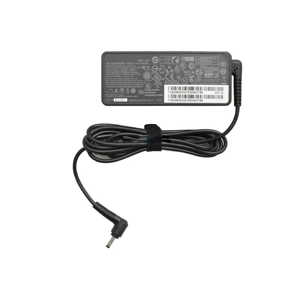 Блок питания для ноутбука Lenovo 20V 3.25A 65W (4.0×1.7) OEM