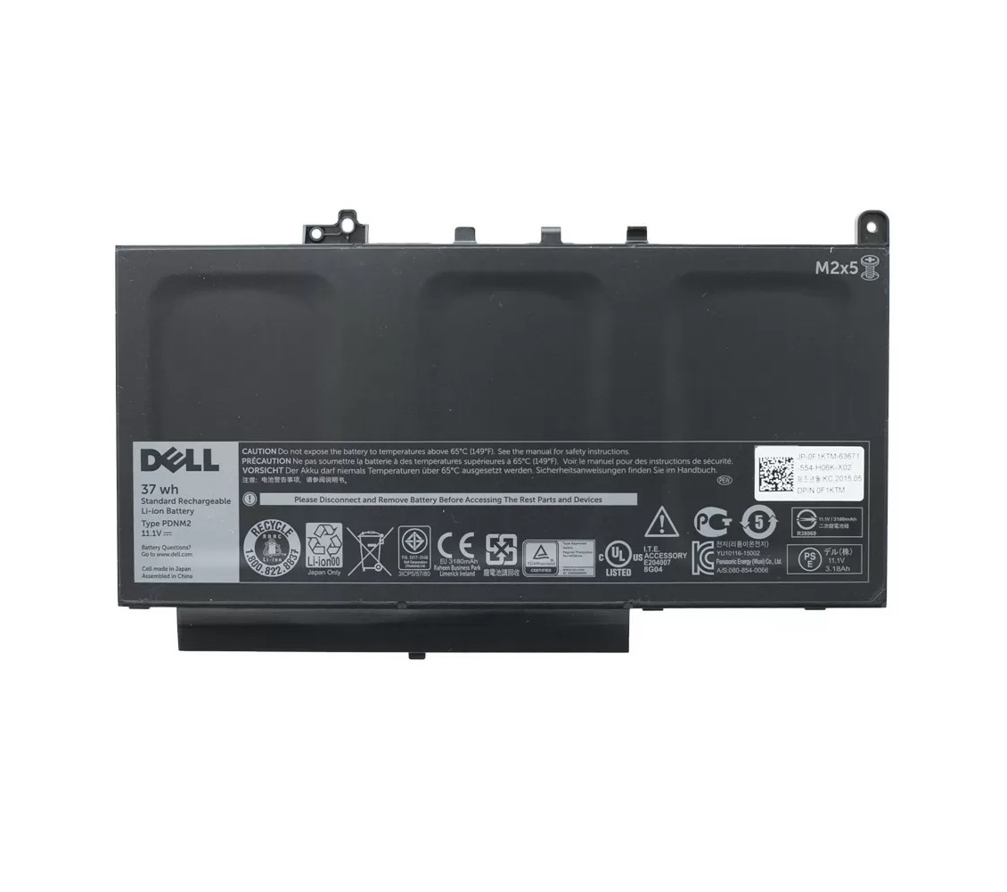 Аккумулятор PDNM2 для Dell Latitude E7470, E7270 (11.1V 37Wh)