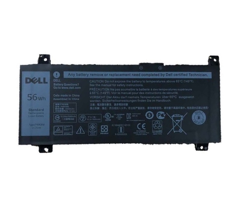 Аккумулятор PWKWM для DELL Inspiron 14-7466, 7467 (56Wh)