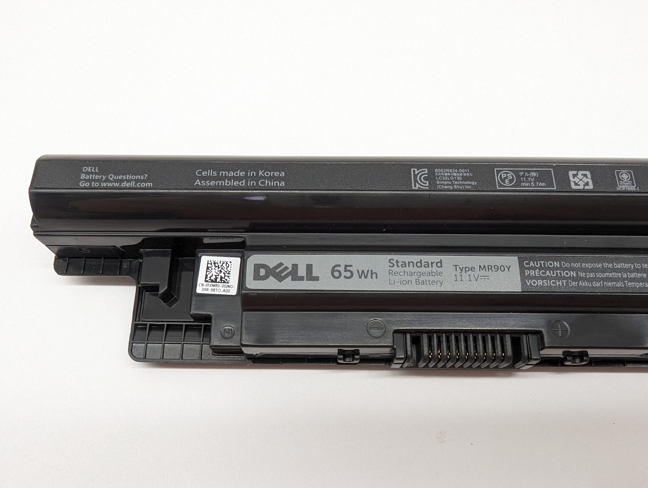 Аккумулятор MR90Y для Dell Inspiron 14-3421, 15-3521, 17-3721, 3737, 5437, 5737, Latitude 3440, 3540, Vostro 2421, 2521 (65Wh)