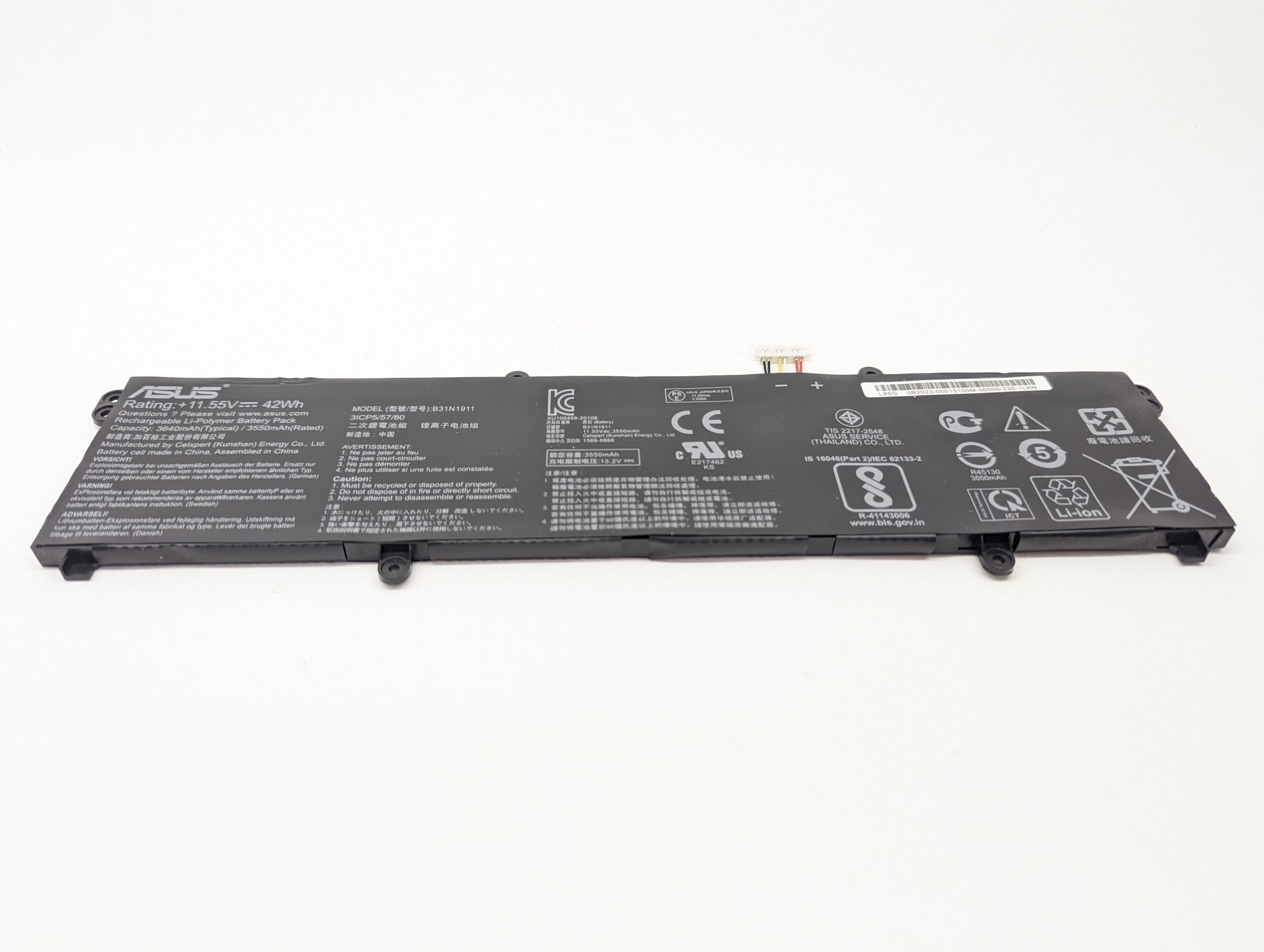 Аккумулятор C31N1911 для Asus A413FF, K433FA, X421FA, S433FA, V433FA, V4050FF, F413FF