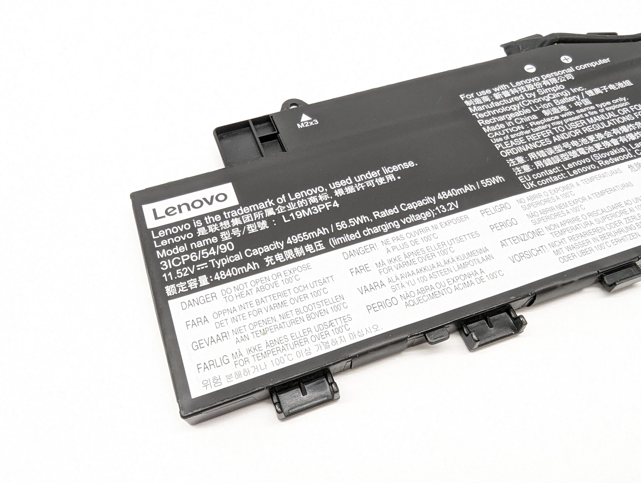 Аккумулятор L19C3PF3 для ноутбука Lenovo Ideapad 5-14IIL05, 5-14ARE05, 5-14ITL05, 5-14ALC05