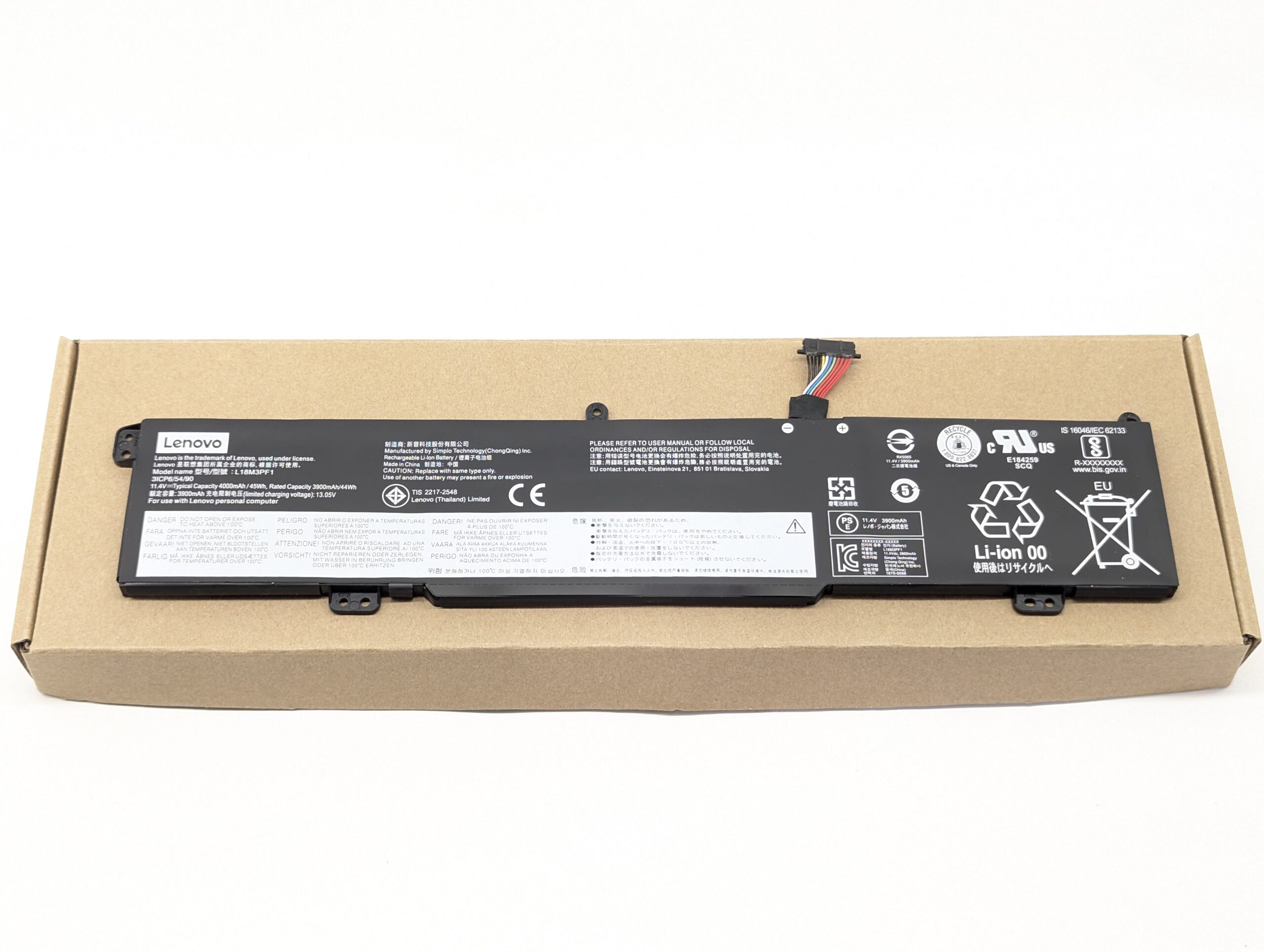 Аккумулятор L18M3PF1, L18C3PF1 для Lenovo IdeaPad L340-15IRH, L340-17IRH