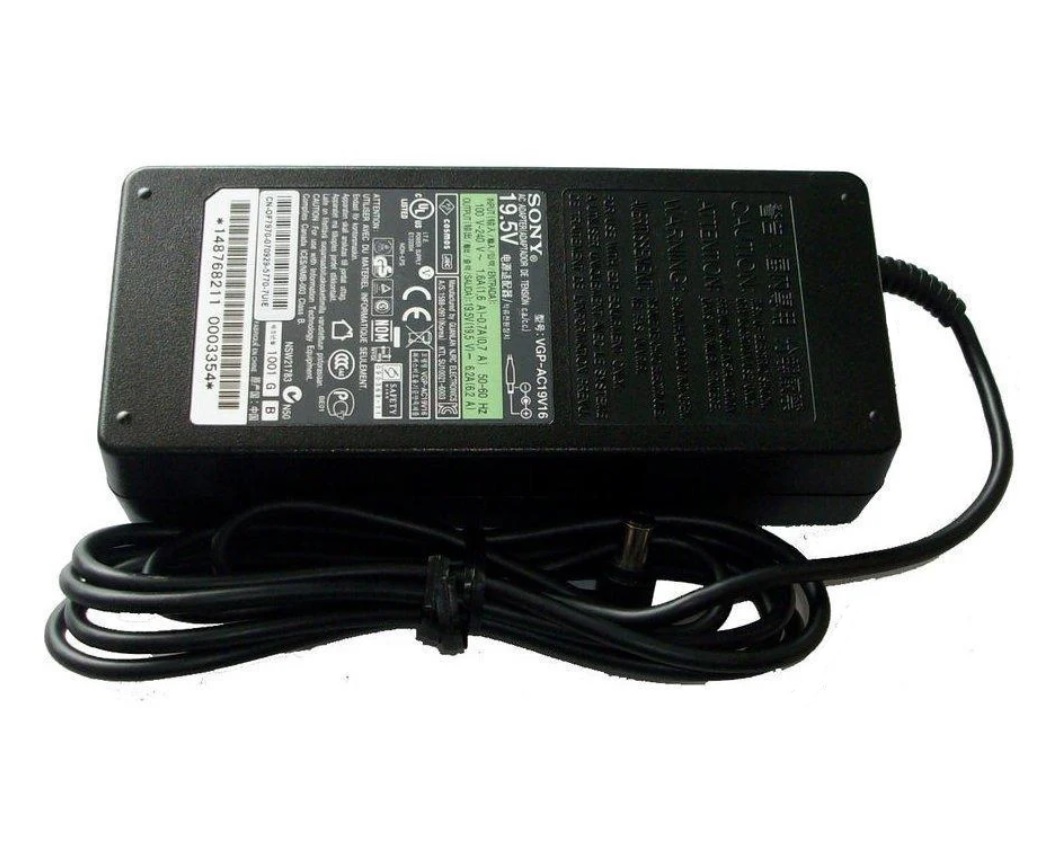 Блок питания для ноутбука Sony 19.5V 6.32A 90W (6.5×4.4)