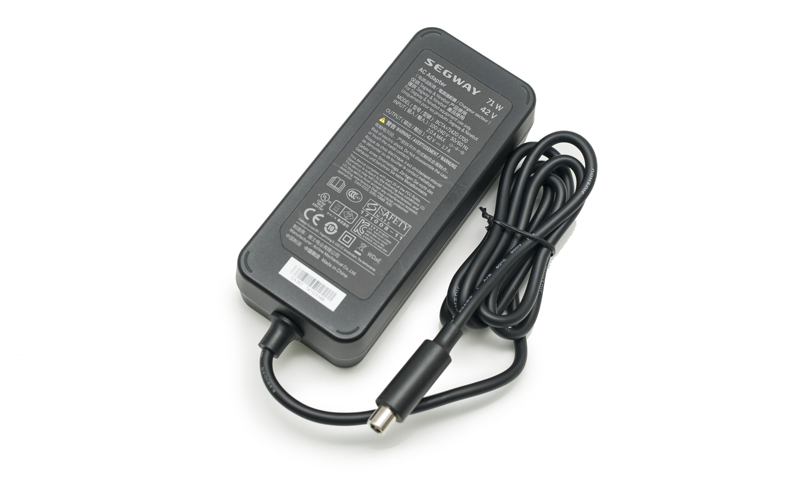 Зарядное устройство для самоката Xiaomi Mijia / Ninebot (42V-1.7A) BCTA+71420-1700