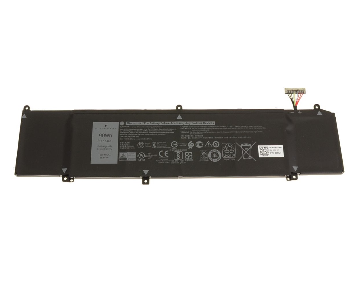 Аккумулятор XRGXX для Dell Alienware M17, G7 7590, 7790 (90Wh)