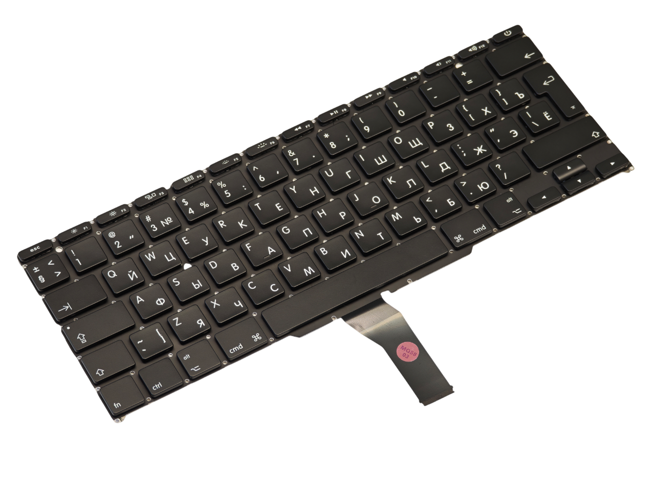 Клавиатура для MacBook Air A1370 A1465 [2011-2015 Г-образный Enter]